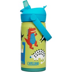 BUTELKA TERMICZNA CAMELBAK THRIVE FLIP  STRAW KIDS INSULATED SST 350ML ZIELONY