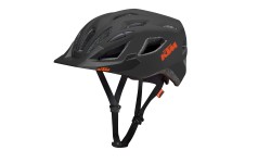 KASK ROWEROWY KTM FACTORY LINE II FL 58-62 - czarno-pomarańczowy, matowy