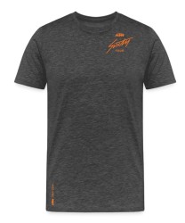 KOSZULKA KTM FACTORY TEAM T-SHIRT  SZARO-POMARAŃCZOWA XXL 1964
