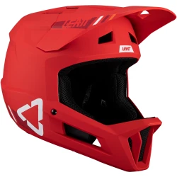Kask rowerowy (full face) LEATT Helmet MTB Gravity 1.0 V24 - L - czerwony - UNI