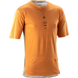 Koszulka rowerowa LEATT Jersey MTB Trail 4.0 - L - żółty - UNI