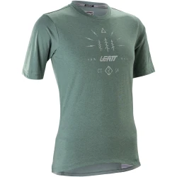 Koszulka rowerowa damska LEATT Jersey MTB Gravity 3.0 Women - L - zielony - Kobieta