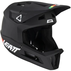 Kask rowerowy (full face) LEATT Helmet MTB Gravity 1.0 V23 - L - czarny - UNI