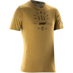 Koszulka rowerowa LEATT Jersey MTB Gravity 3.0 - S - brązowy - UNI