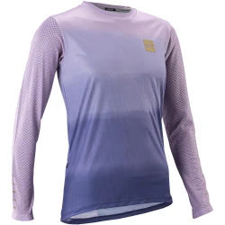 Koszulka rowerowa damska LEATT Jersey MTB Trail 3.0 Long Sleeve Women - S - niebieski - Kobieta