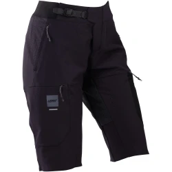 Spodenki rowerowe damskie LEATT Shorts MTB Gravity 4.0 Women - L - czarny - Kobieta