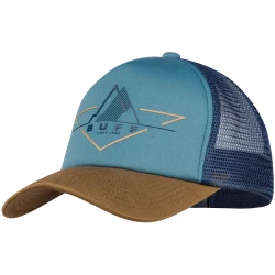 Czapka z daszkiem BUFF TRUCKER CAP BRAK STONE BLUE L/XL - L/XL - niebieski - UNI
