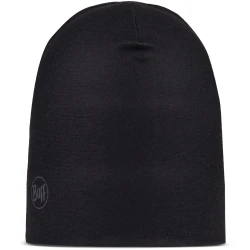Czapka BUFF ECOSTRETCH BEANIE SOLID BLACK - one size - czarny - UNI