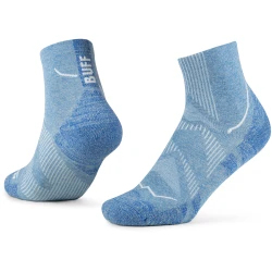 Skarpetki Buff DRYFLX® QUARTER SOCK DQ WASHED BLUE S - 39/41 - niebieski - UNI