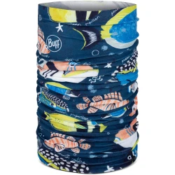 Bandana dziecięca BUFF COOLNET UV® HUAMBI NAVY - one size - niebieski - Dziecko