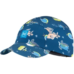 Dziecięca czapka z daszkiem BUFF PACK MINI CAP HUAMBI NAVY - one size - niebieski - Dziecko
