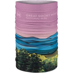 Bandana BUFF COOLNET UV® NATIONAL PARKS GREAT SMOKY - one size - szary - UNI