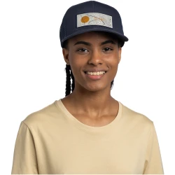 Czapka z daszkiem BUFF EXPLORE TRUCKER CAP LEWEN NAVY L/XL - L/XL - niebieski - UNI