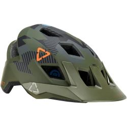 Kask rowerowy dziecięcy LEATT Helmet MTB AllMtn 1.0 Junior V23 - XS - zielony - Kobieta