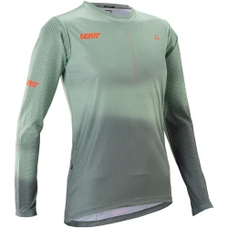 Koszulka rowerowa damska LEATT Jersey MTB Trail 3.0 Long Sleeve Women - M - zielony - Kobieta