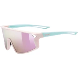 Okulary juniorskie UVEX Skyryse jr. - one size - różowy - Dziecko