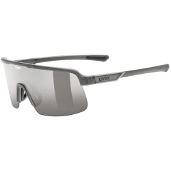 Okulary rowerowe UVEX Dyrt - one size - szary - UNI
