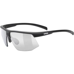 Okulary rowerowe UVEX Aerios V - one size - czarny - UNI