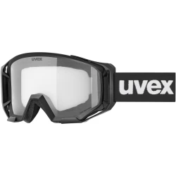 Gogle rowerowe UVEX Athletic - one size - czarny - UNI